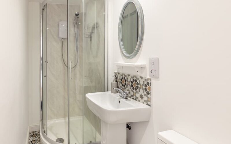 shower of holiday cottage 3 at epworth fields holiday park in lincolnshire