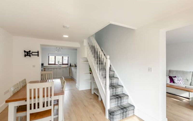 internal view of holiday cottage 3 at epworth fields holiday park in lincolnshire