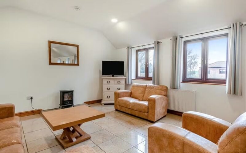 living are of holiday cottage 2 at epworth fields holiday park in lincolnshire