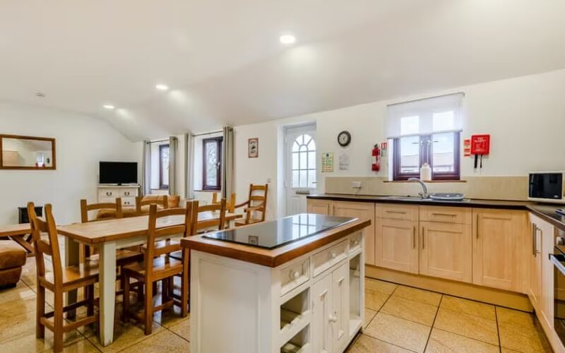 inside of holiday cottage 2 at epworth fields holiday park in lincolnshire