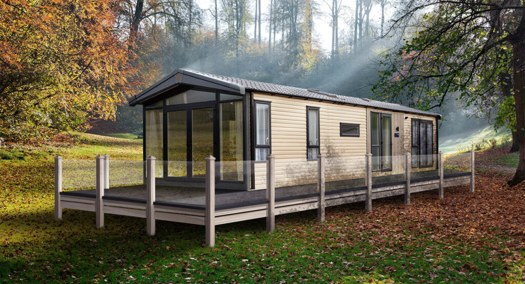 lakewood- in forest in a holiday lodge to rent at epworth fields holiday park in north lincolnshire
