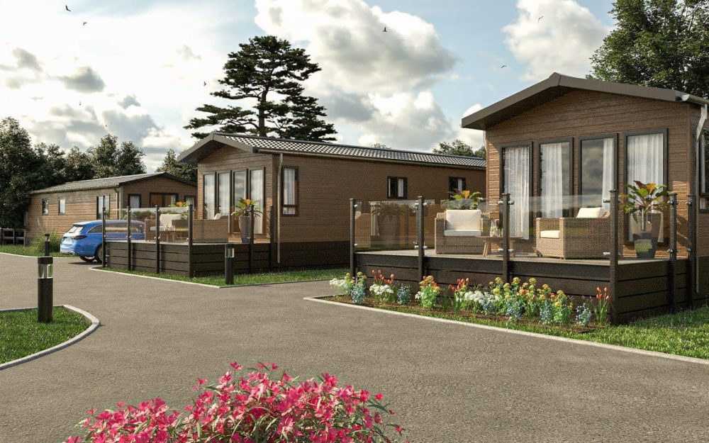 epworth fields holiday park in lincolnshire lodge estate front